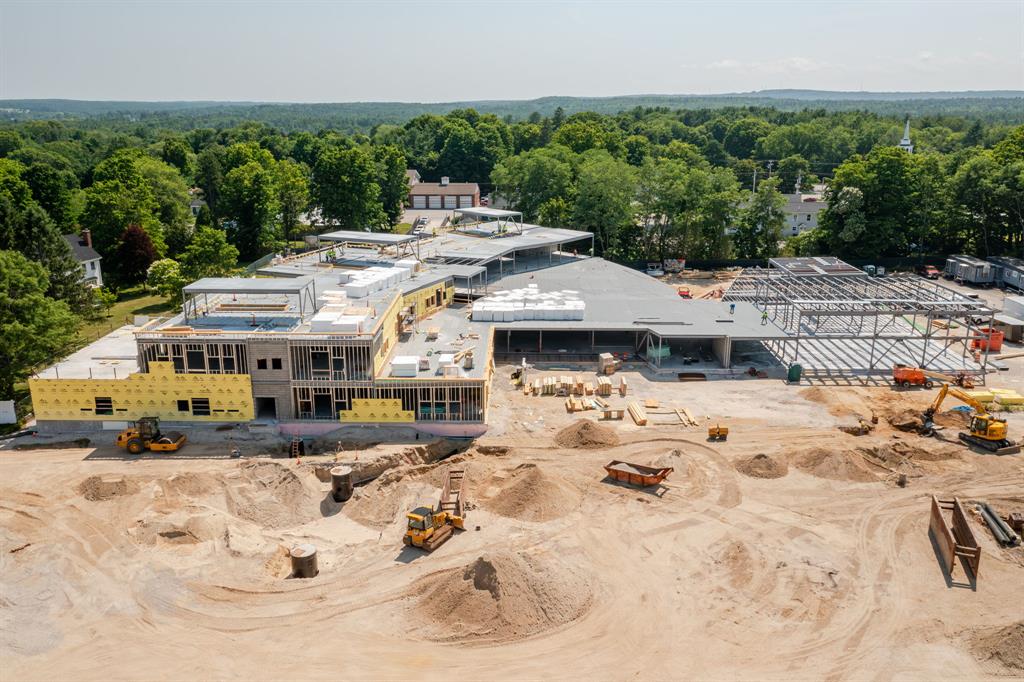 Carolyn F. Small School Photo mid construction