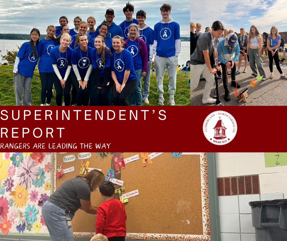 Superintendent Report cover photo
