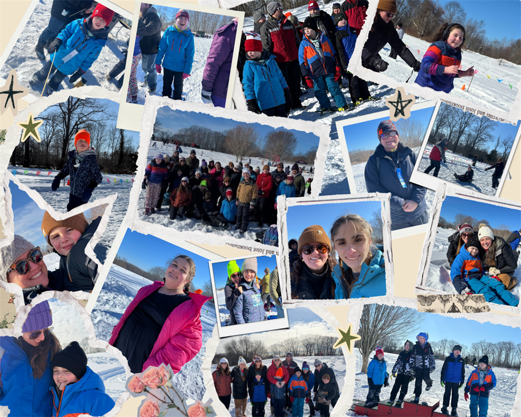winter special olympics photo collage
