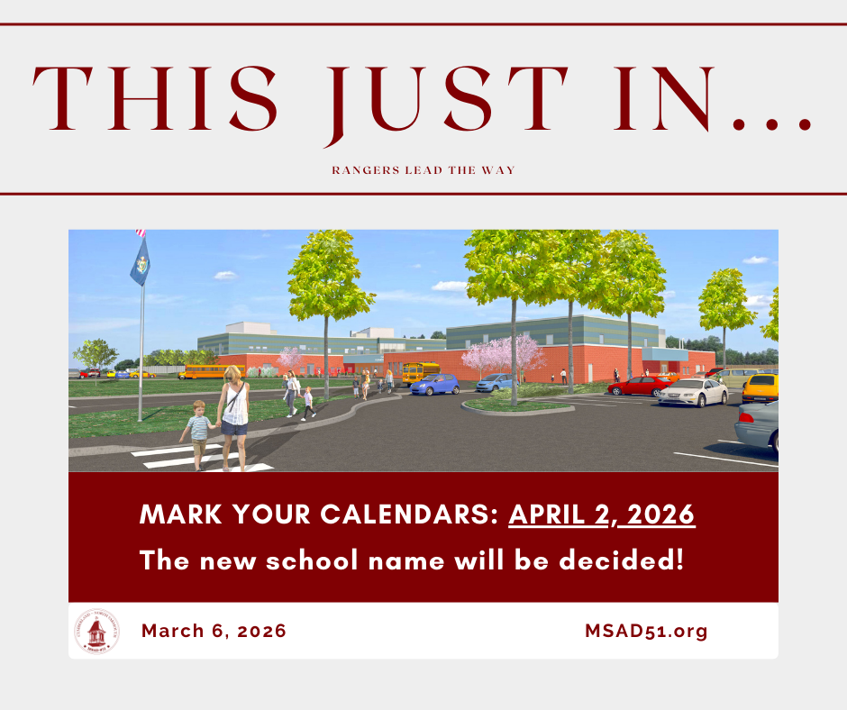 Flyer advertising a vote from the School Board