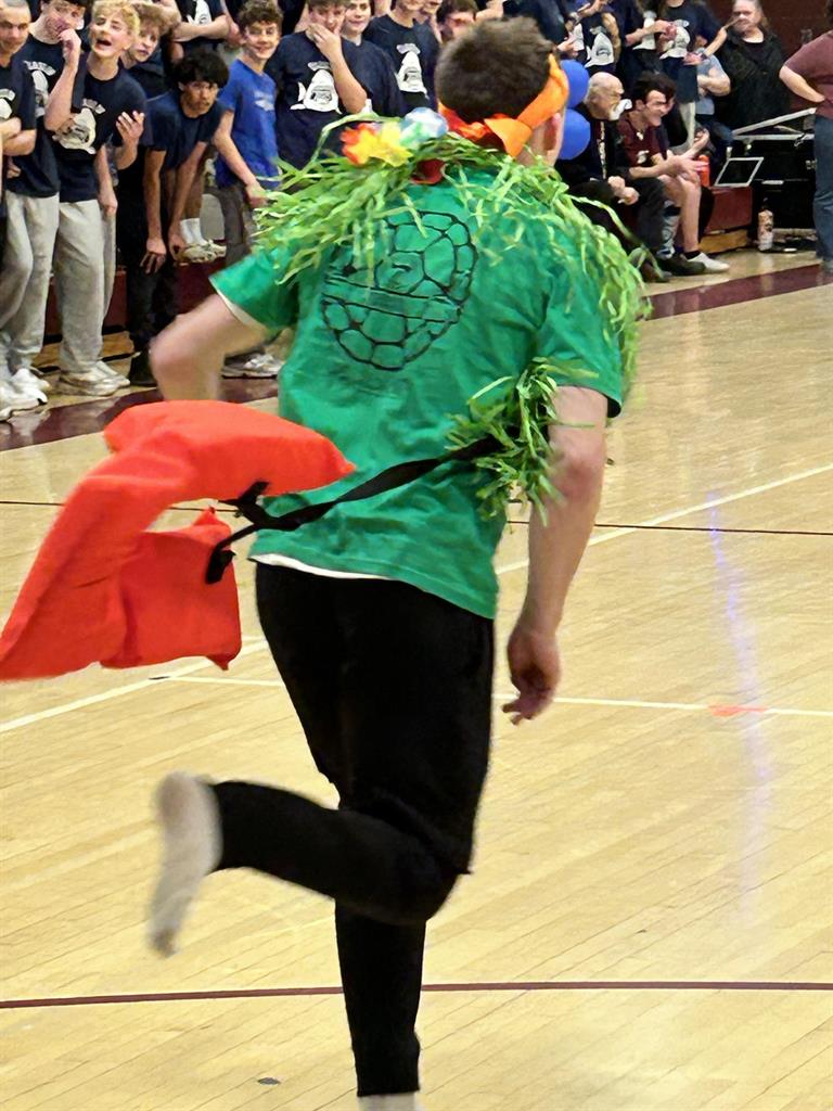 Spirit week assembly activities