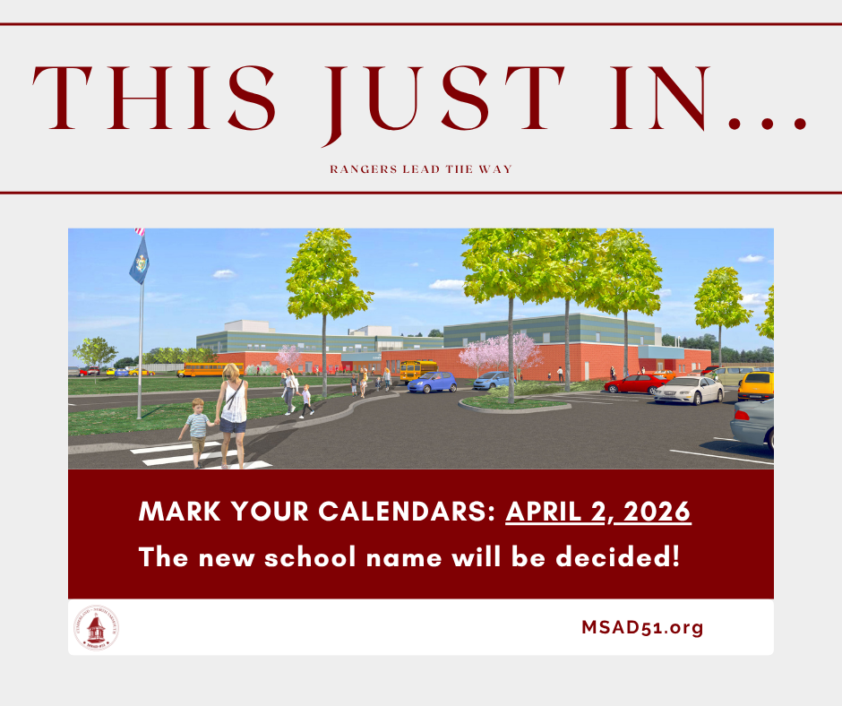 school board vote flyer