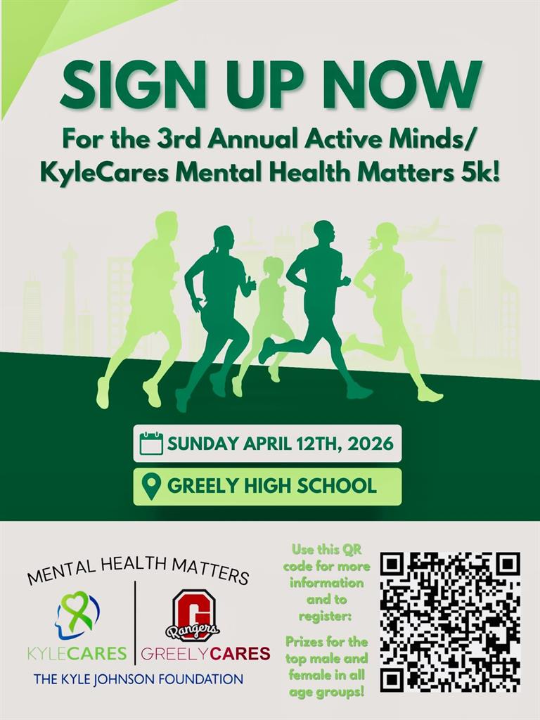 Kylecares 5K flyer 3rd annual 