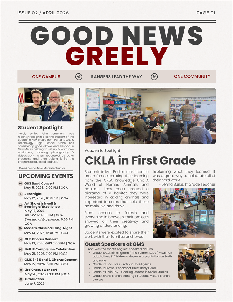 Good News Greely issue #2