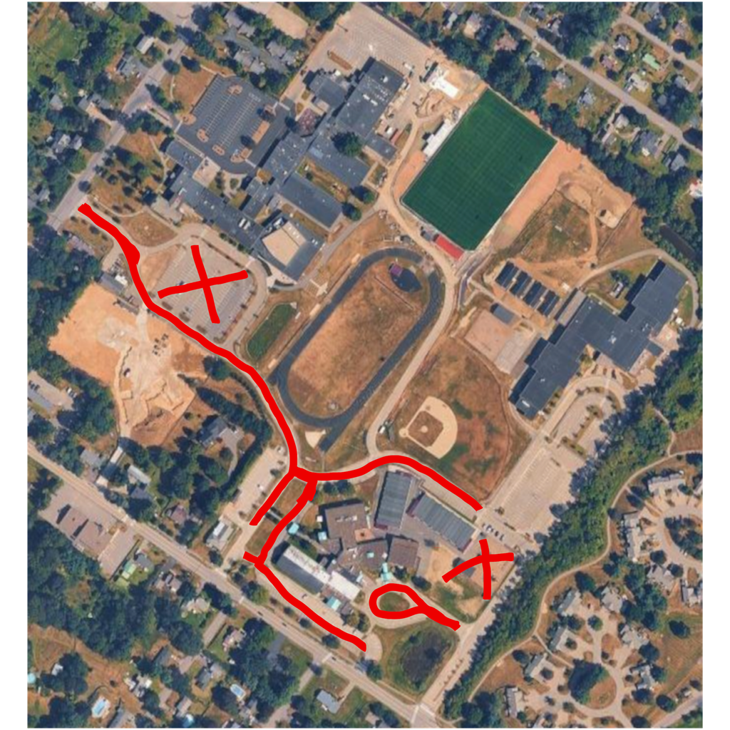 Campus Closure Map