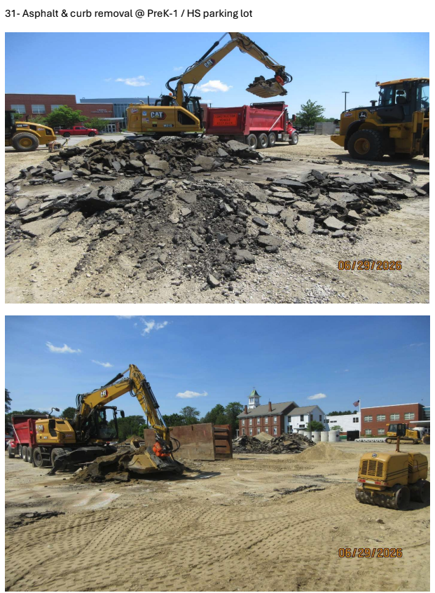 pavement removed
